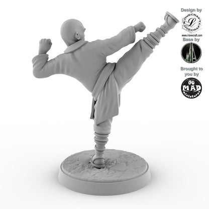 Set of 3 Shaolin Monks