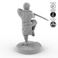 Set of 3 Shaolin Monks