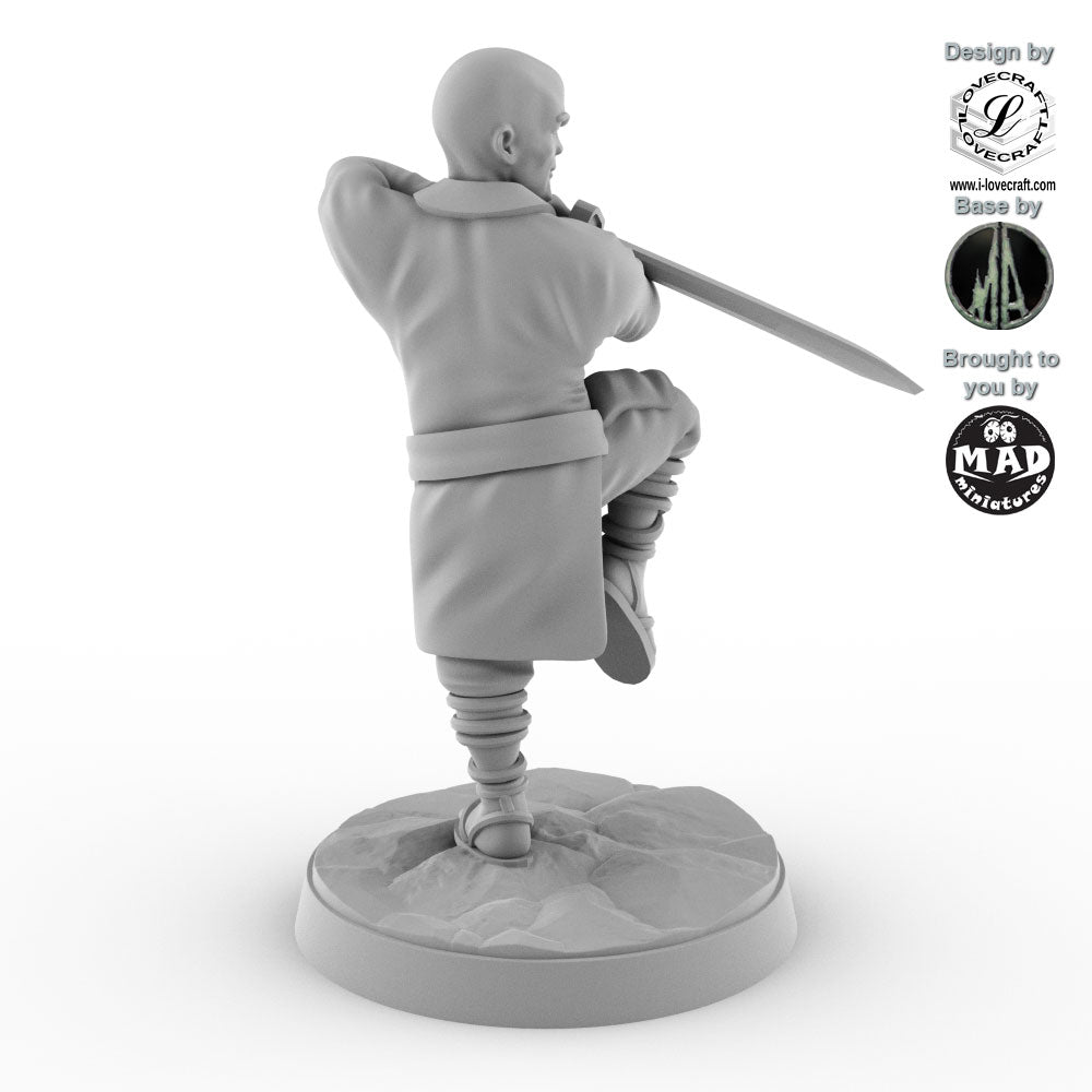 Set of 3 Shaolin Monks