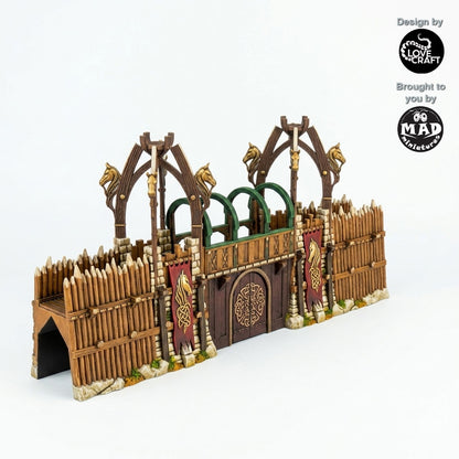 Gate Set with banners