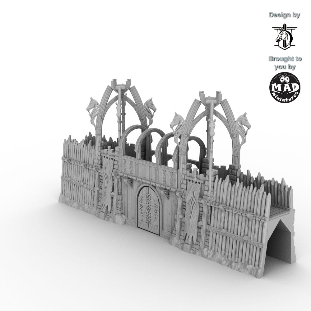 Gate Set with banners