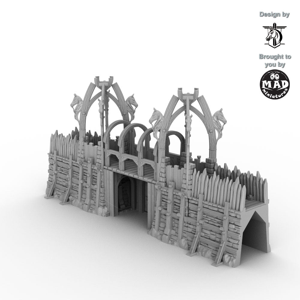 Gate Set with banners