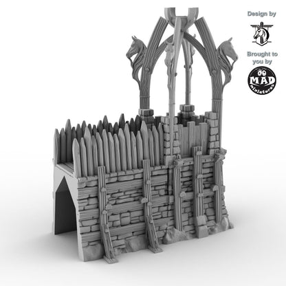 Horseheim Fortification End Tower left