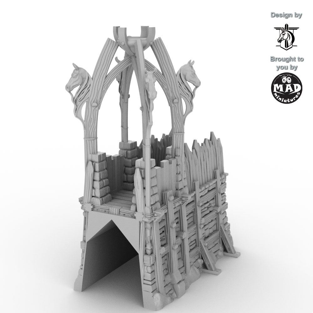 Horseheim Fortification Wall tower right