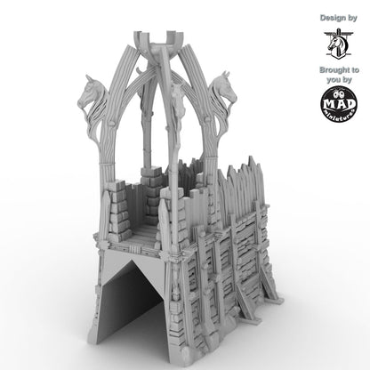 Horseheim Fortification Wall tower right