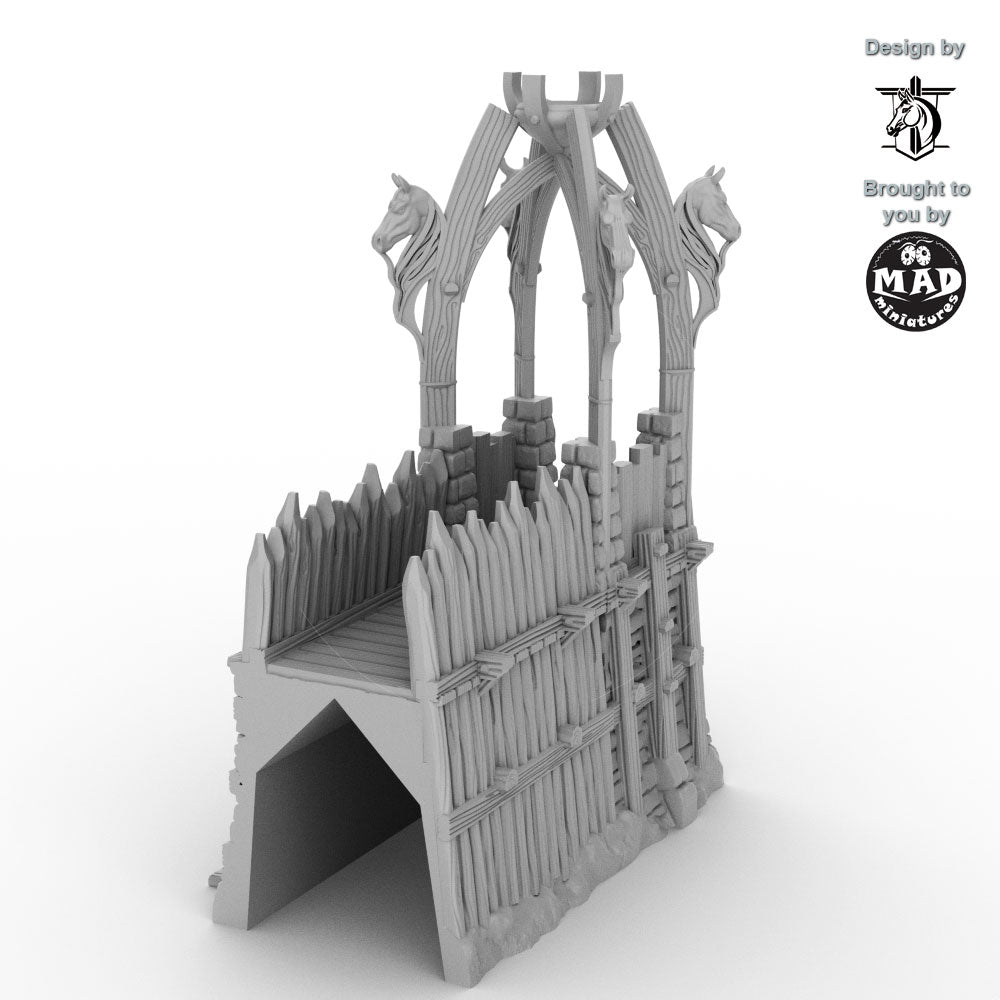 Horseheim Fortification Wall tower right