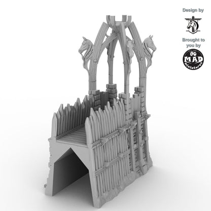 Horseheim Fortification Wall tower right