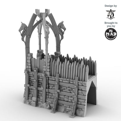 Horseheim Fortification Wall tower right