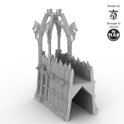 Horseheim Fortification Wall tower left