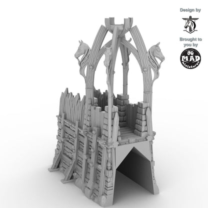 Horseheim Fortification Wall tower left