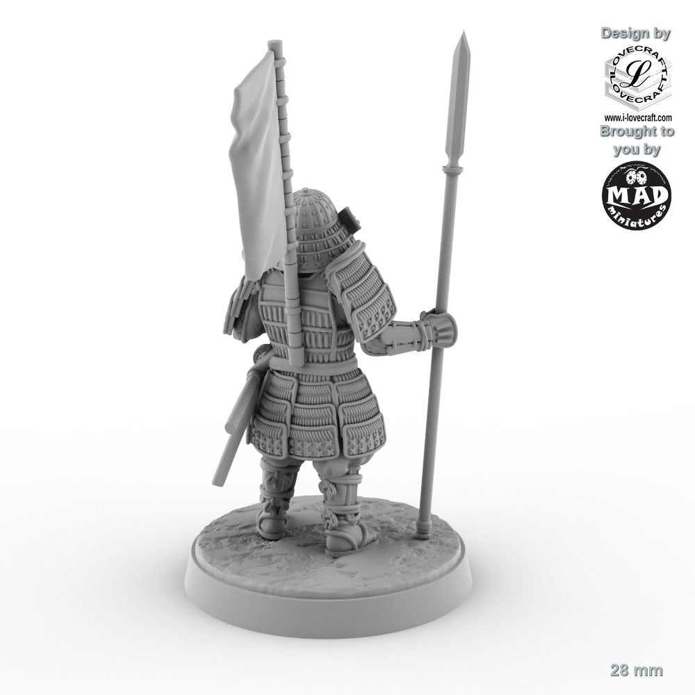 Samurai Spearman – Nippon Saga Miniature | Mad Miniatures