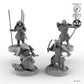 Set of 4 Samurai