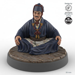 Sitting Noble Man