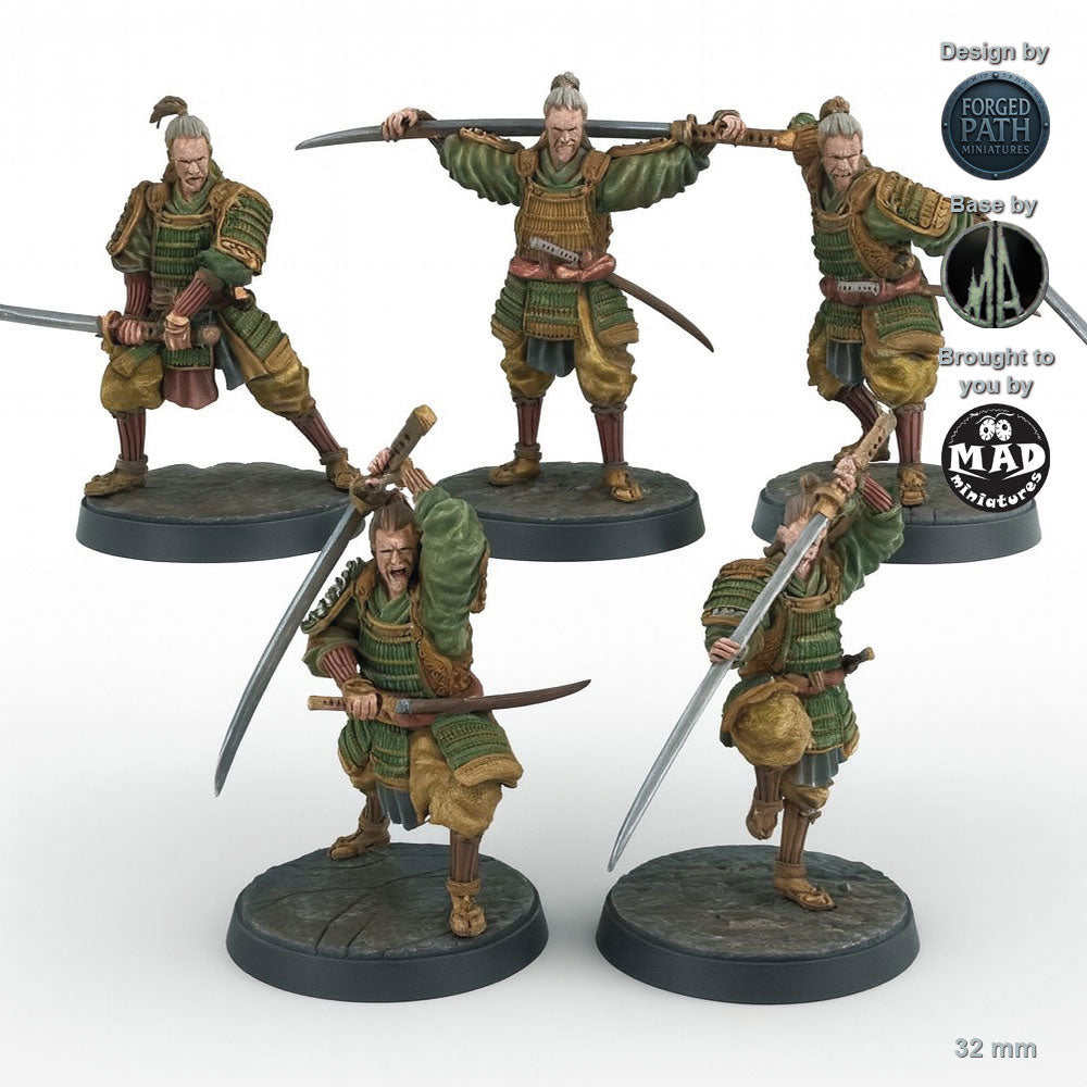 Odachi Samurai - Set of 5