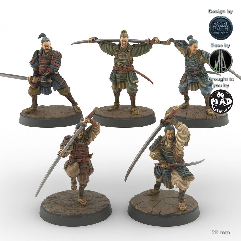 Odachi Samurai - Set of 5