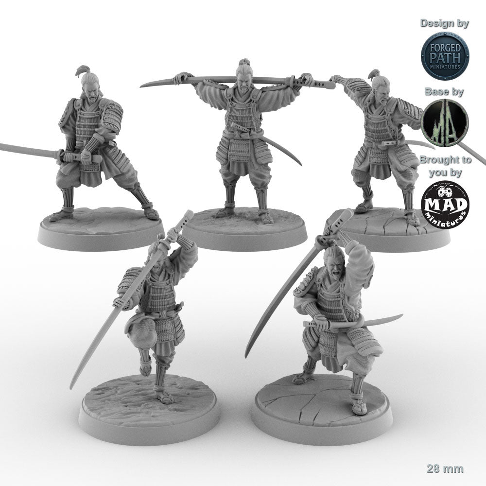 Odachi Samurai - Set of 5