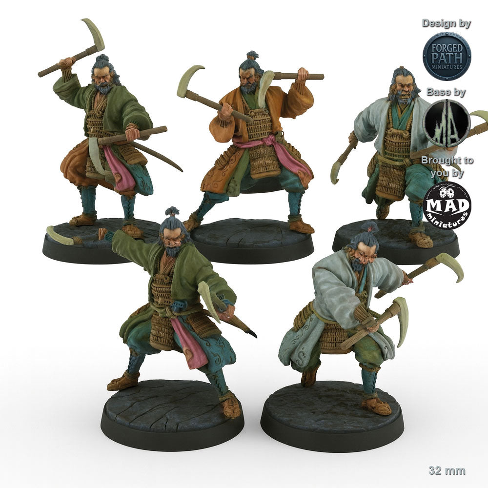 Kama Warrior - Set of 5