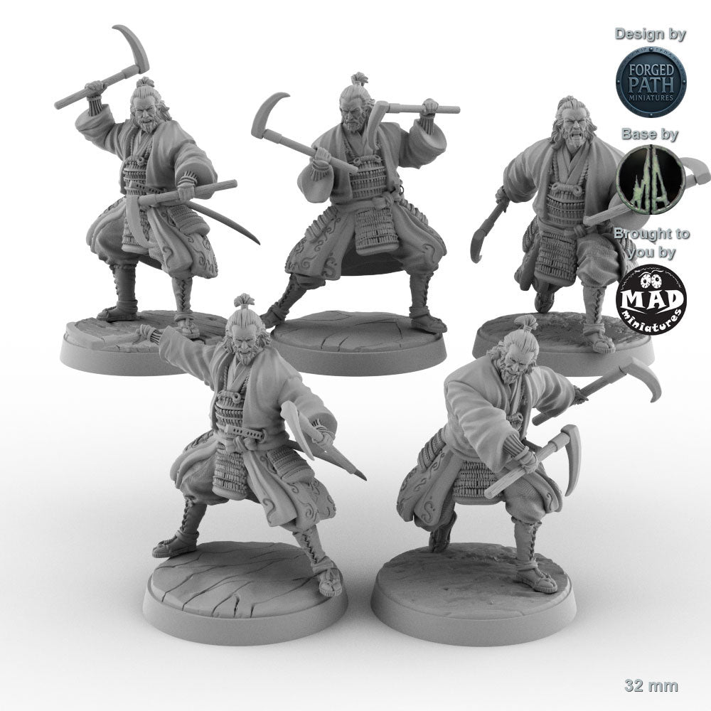 Kama Warrior - Set of 5