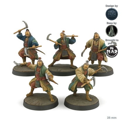 Kama Warrior - Set of 5