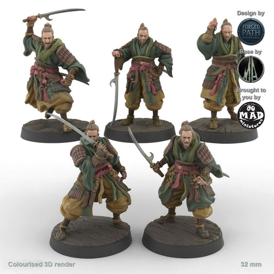 Katana Samurai - Set of 5
