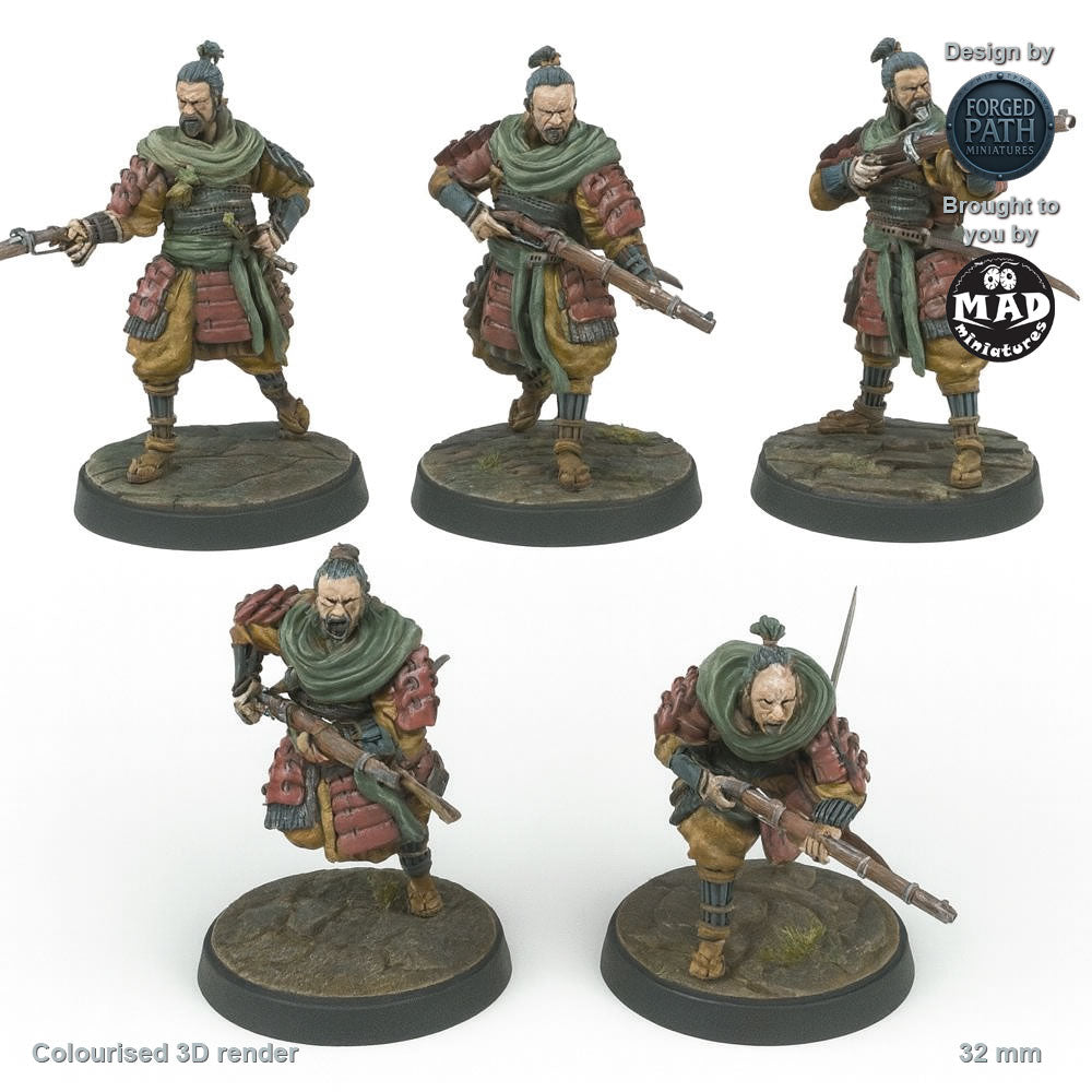 Tanegashima Samurai - Set of 5