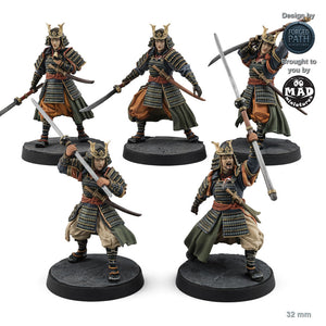Onna Bushi - Set of 5