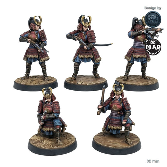 Onna Bugeisha - Set of 5