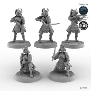Onna Bugeisha - Set of 5