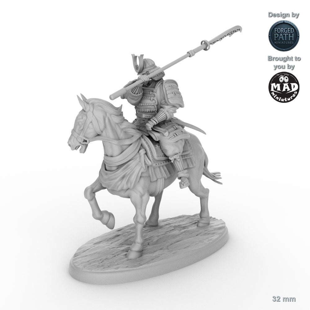 Samurai Naginata Cavalry - 5 versions