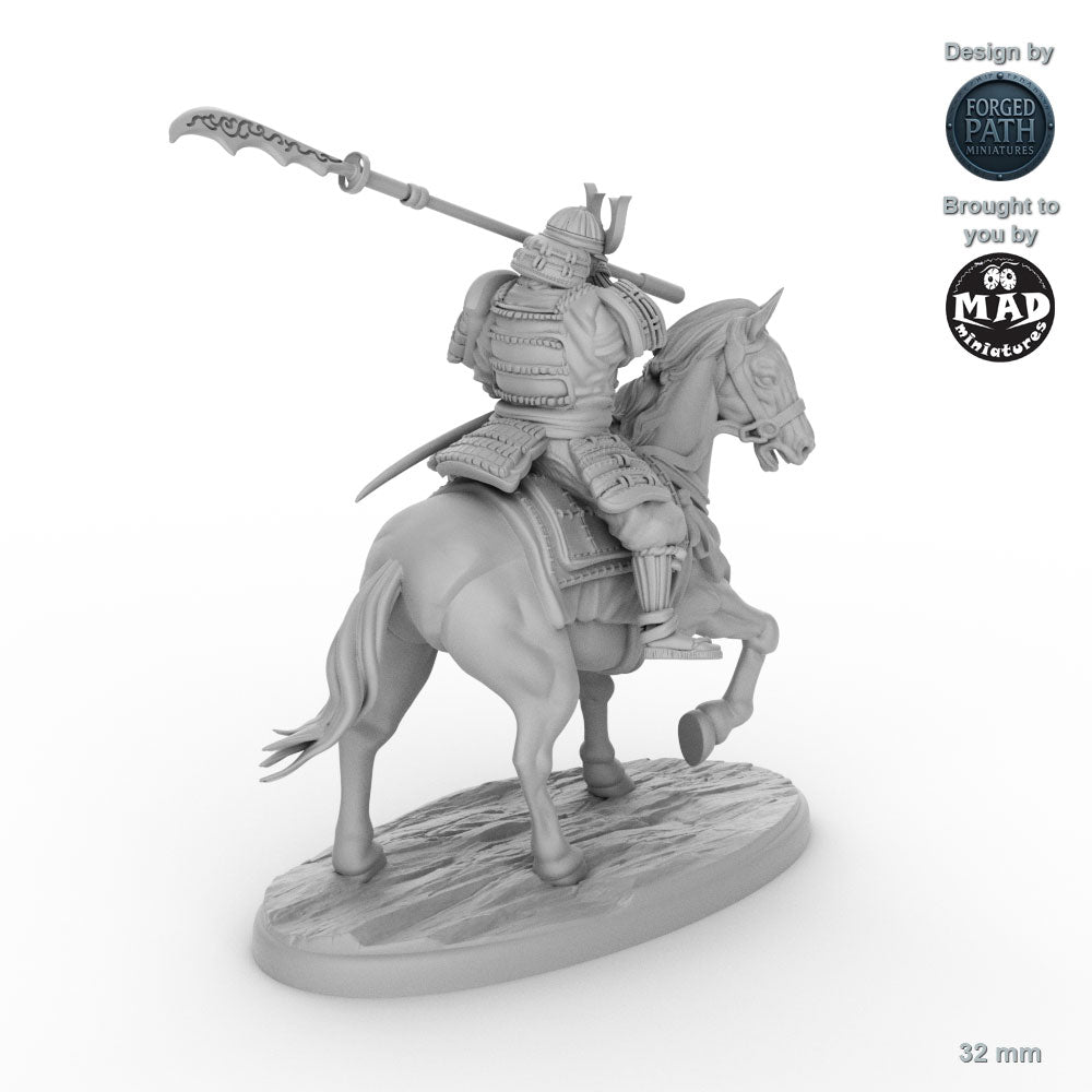 Samurai Naginata Cavalry - 5 versions