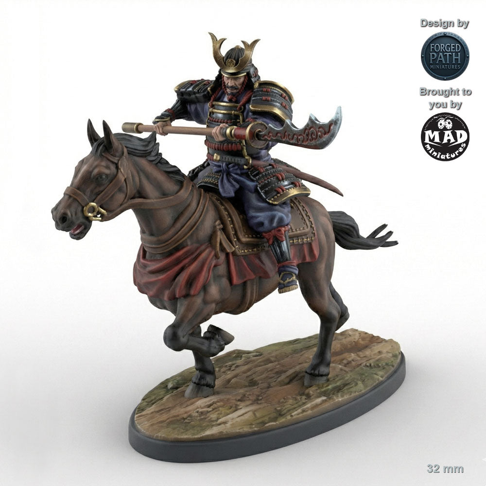 Samurai Naginata Cavalry - 5 versions