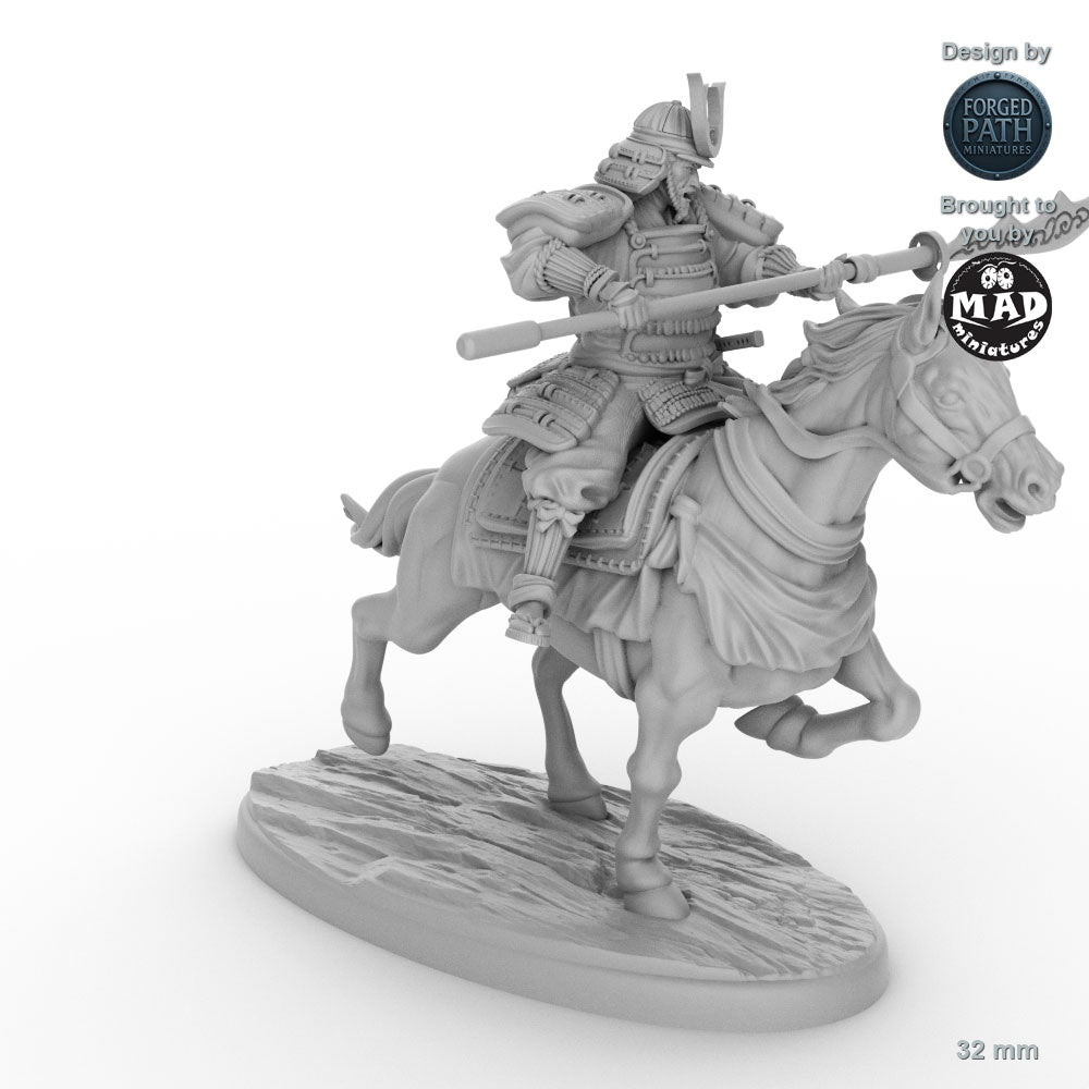 Samurai Naginata Cavalry - 5 versions