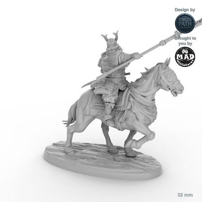 Samurai Naginata Cavalry - 5 versions