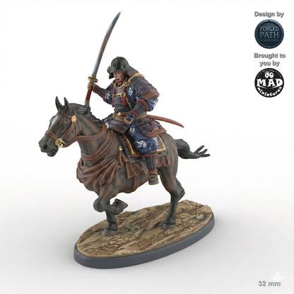 Samurai Naginata Cavalry - 5 versions