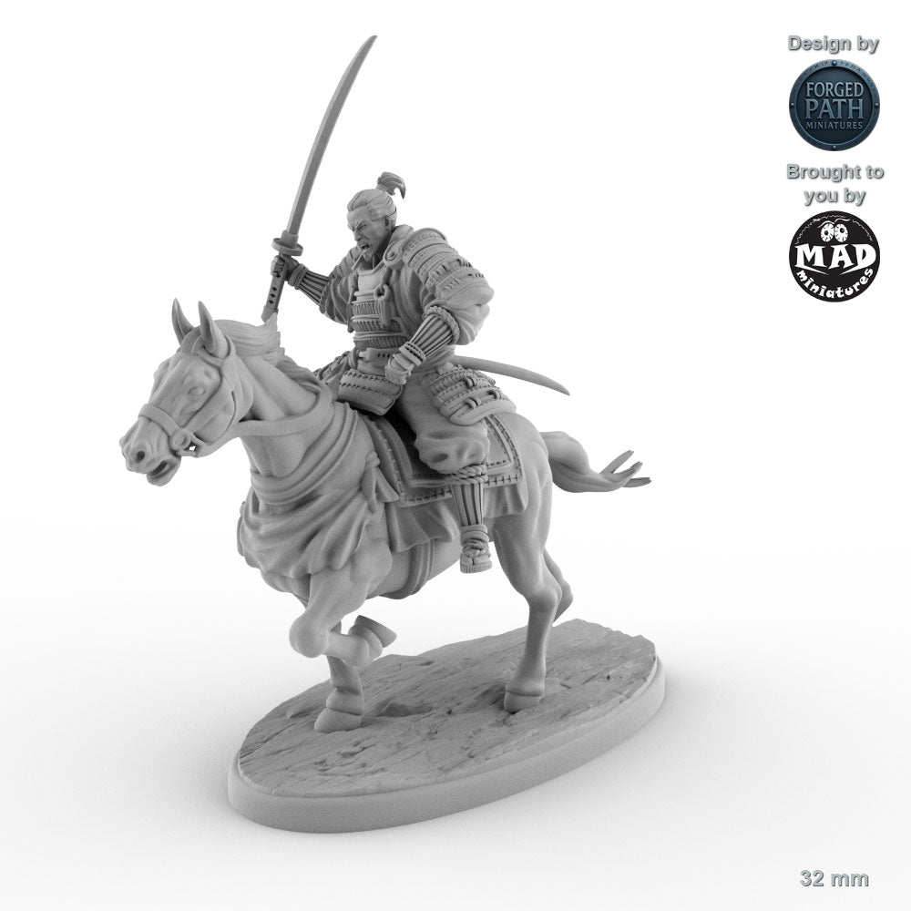 Samurai Naginata Cavalry - 5 versions