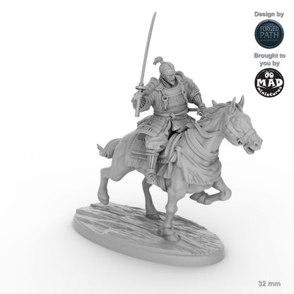 Samurai Naginata Cavalry - 5 versions