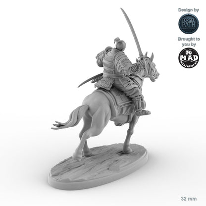 Samurai Naginata Cavalry - 5 versions