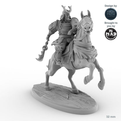 Samurai Naginata Cavalry - 5 versions