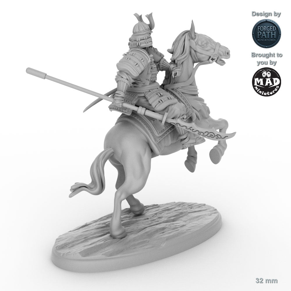 Samurai Naginata Cavalry - 5 versions
