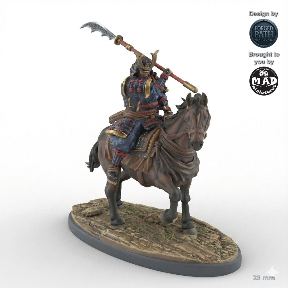 Samurai Naginata Cavalry - 5 versions