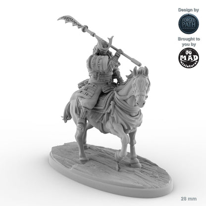 Samurai Naginata Cavalry - 5 versions