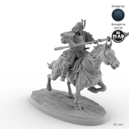Samurai Naginata Cavalry - 5 versions