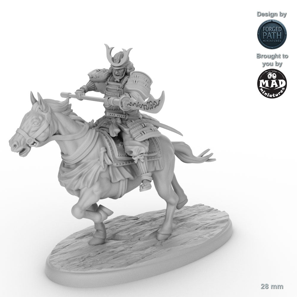 Samurai Naginata Cavalry - 5 versions
