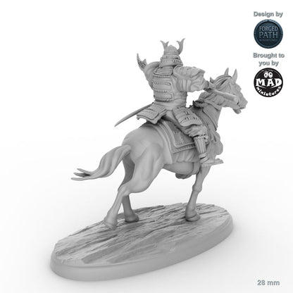 Samurai Naginata Cavalry - 5 versions