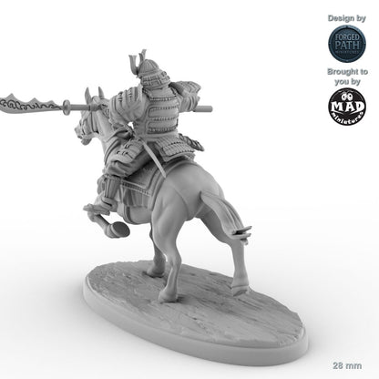 Samurai Naginata Cavalry - 5 versions