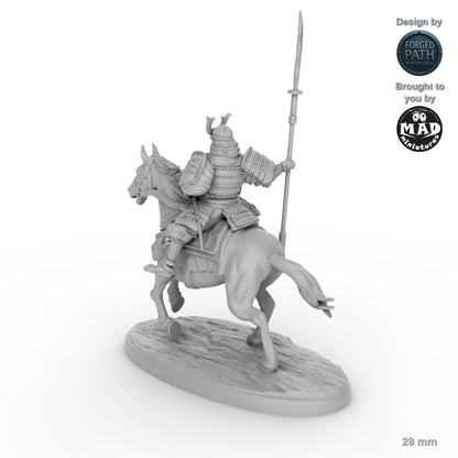 Samurai Naginata Cavalry - 5 versions