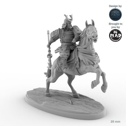 Samurai Naginata Cavalry - 5 versions