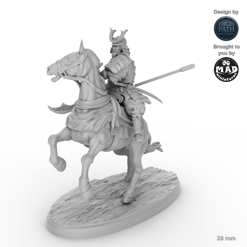 Samurai Naginata Cavalry - 5 versions