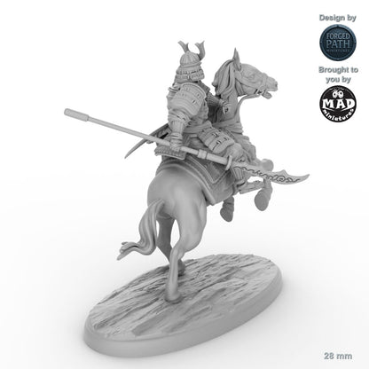 Samurai Naginata Cavalry - 5 versions