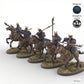 Samurai Naginata Cavalry - Set of 5